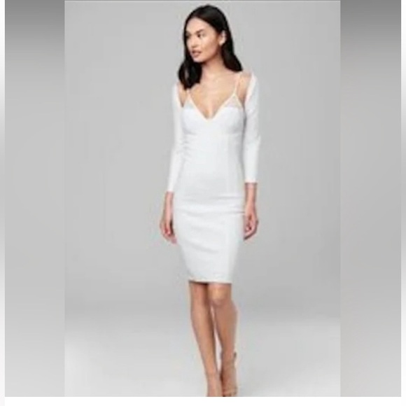 bebe Dresses & Skirts - Bebé elastic Piper dress . NWT!!